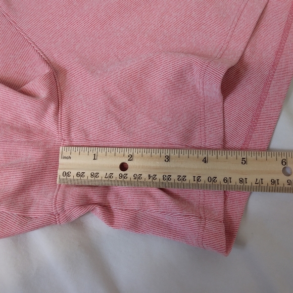 XL Nike Dri-Fit Shorts Red and White Stripe Drawstring and Elastic - Picture 6 of 8